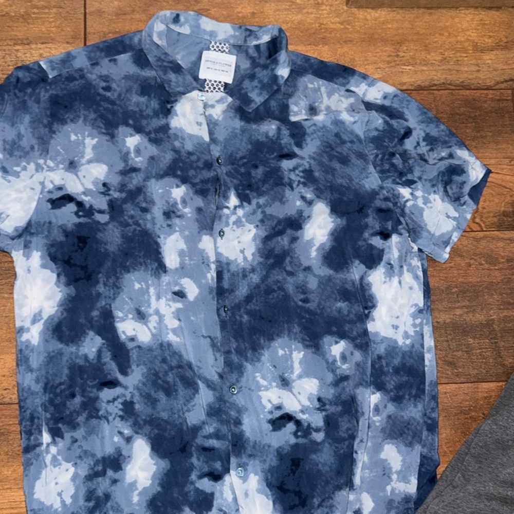 Tye dye dress shirt